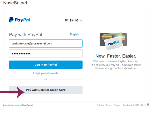 Does amazon take paypal credit